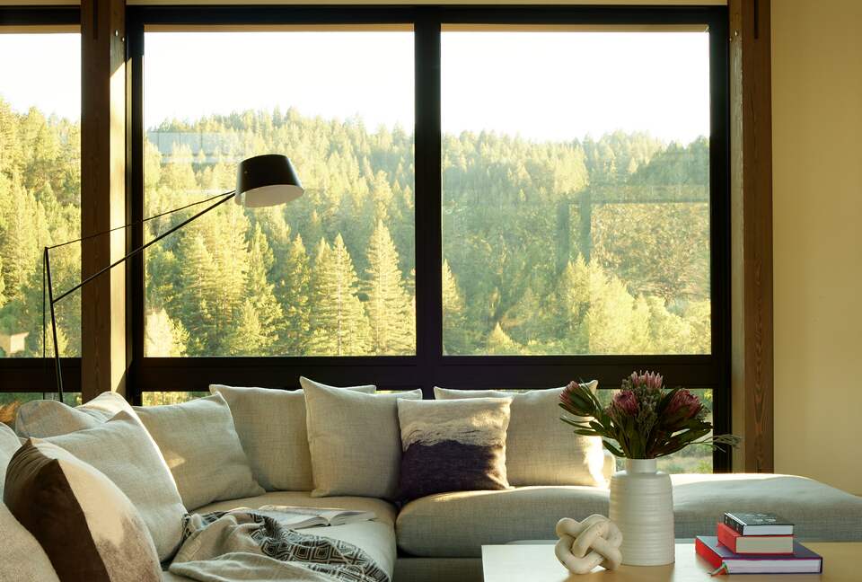 Modern Hilltop Wine-Country Home Surrounded by Forest, close to town - Healdsburg, California