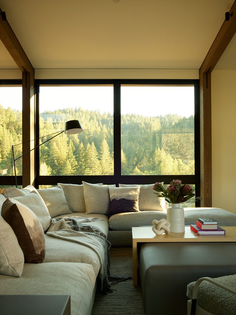 Modern Hilltop Wine-Country Home Surrounded by Forest, close to town - Healdsburg, California