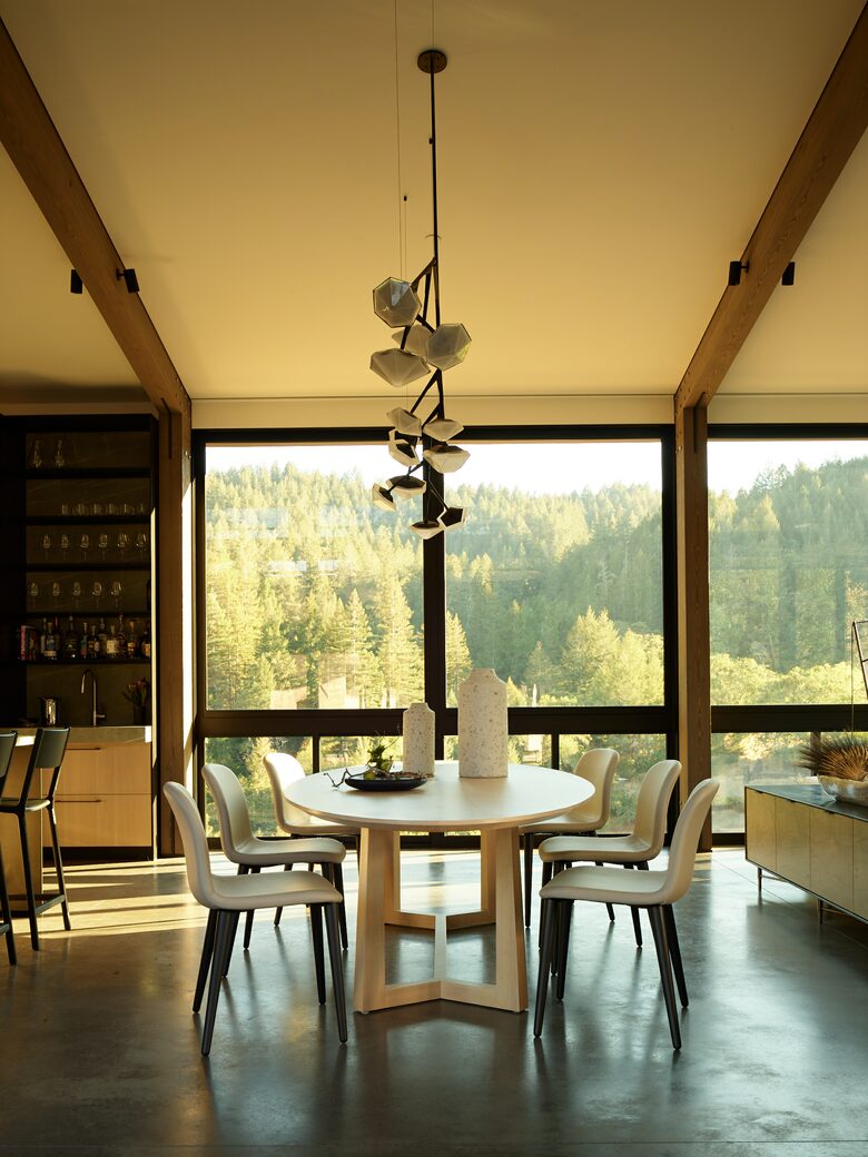Modern Hilltop Wine-Country Home Surrounded by Forest, close to town - Healdsburg, California