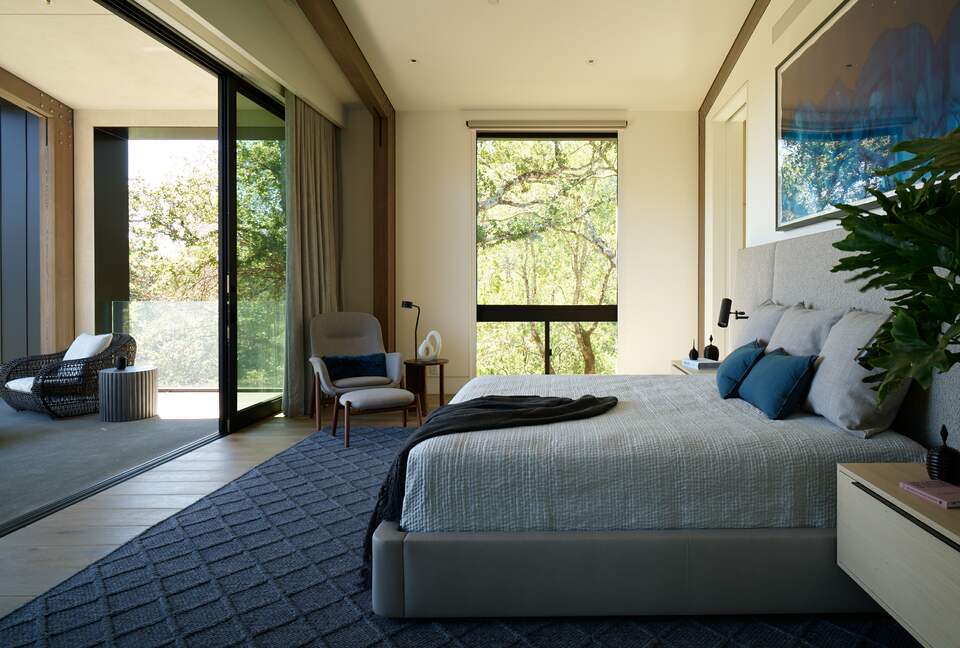Modern Hilltop Wine-Country Home Surrounded by Forest, close to town - Healdsburg, California