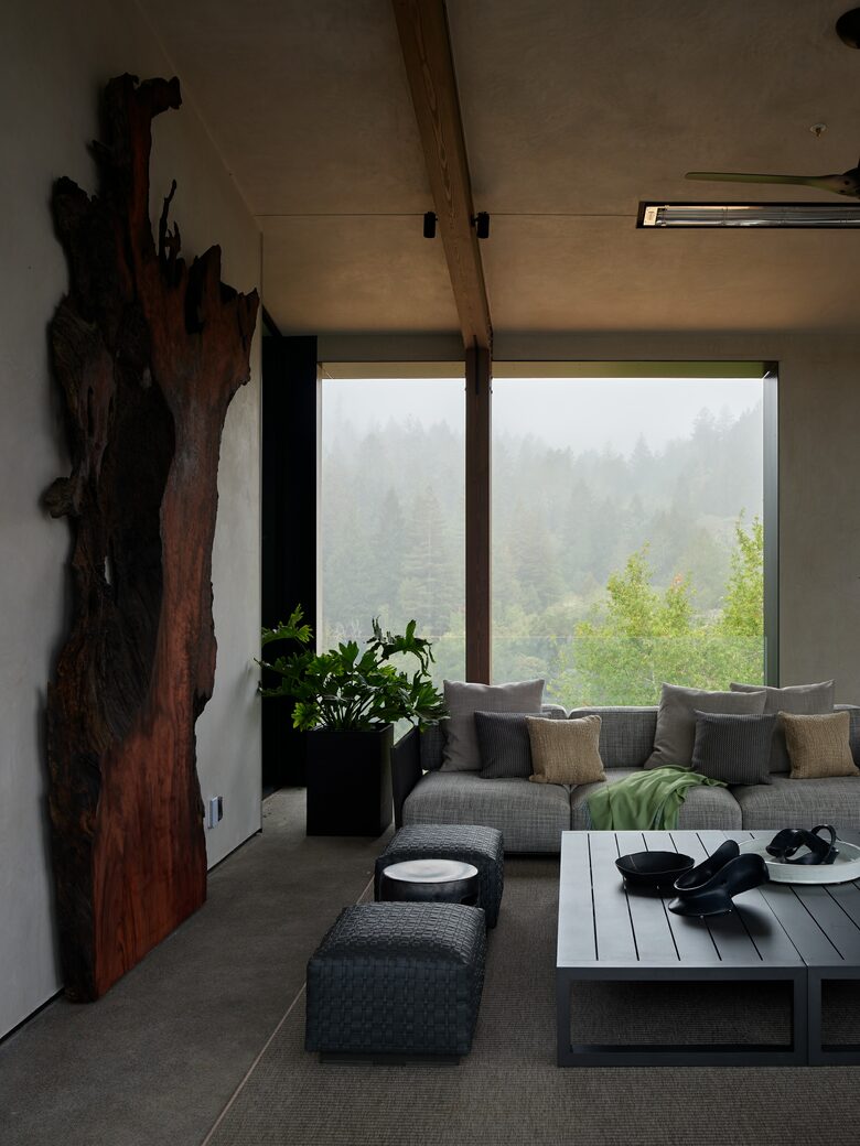 Modern Hilltop Wine-Country Home Surrounded by Forest, close to town - Healdsburg, California