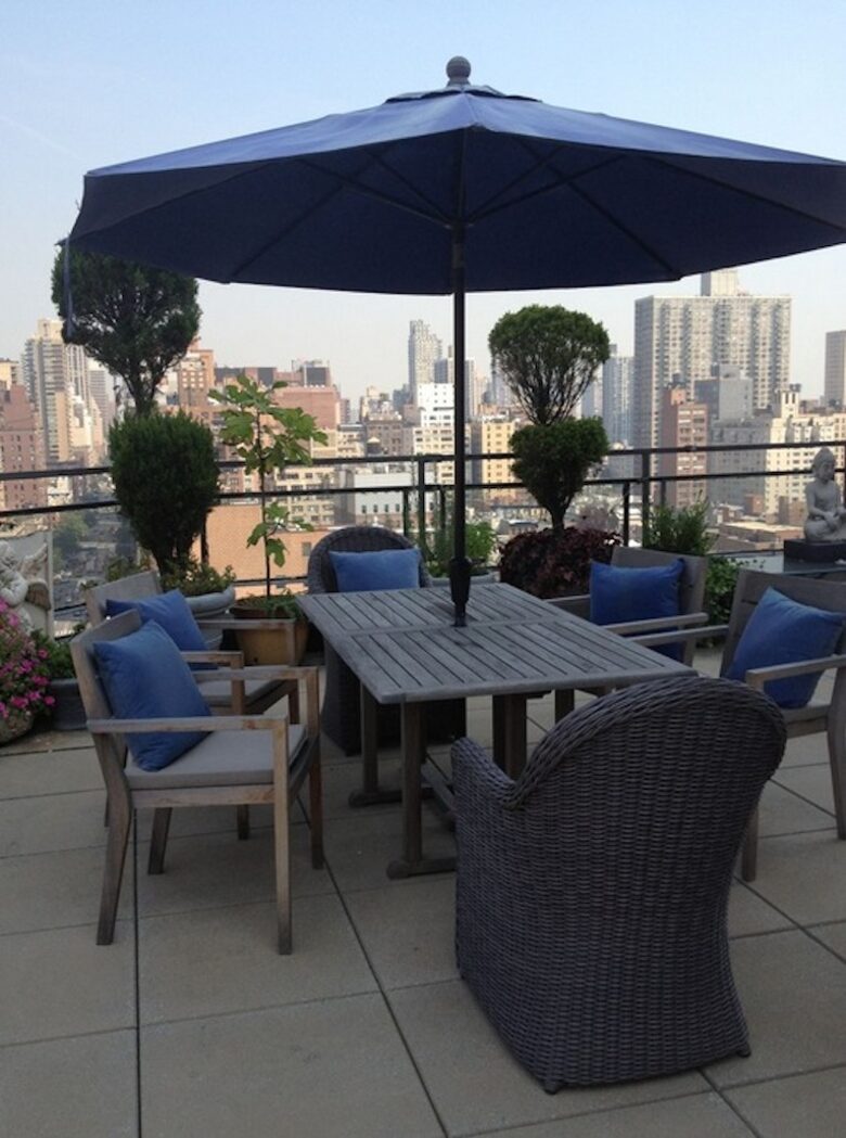 New York City Terraced View - New York City, New York