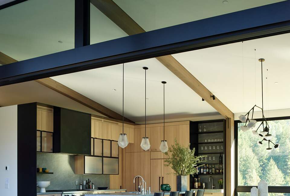 Modern Hilltop Wine-Country Home Surrounded by Forest, close to town - Healdsburg, California