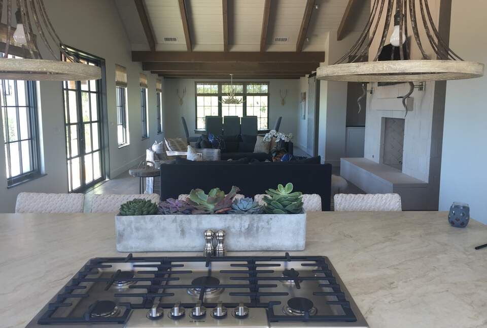 kitchen, living, dining - Great Room