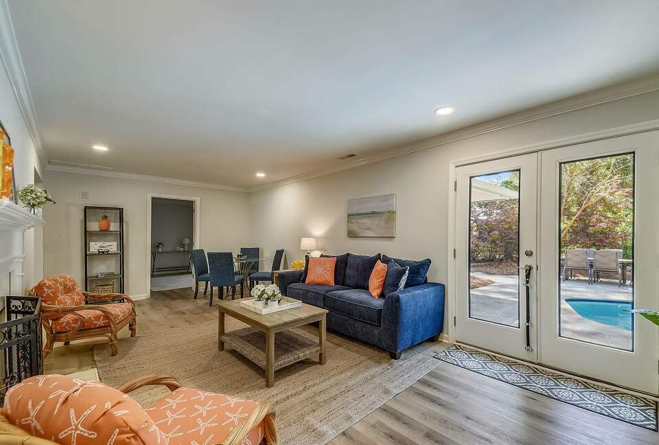 Old Military Road Retreat | Walk to 5th Hole on Harbour Town Golf Links - Hilton Head Island, South Carolina