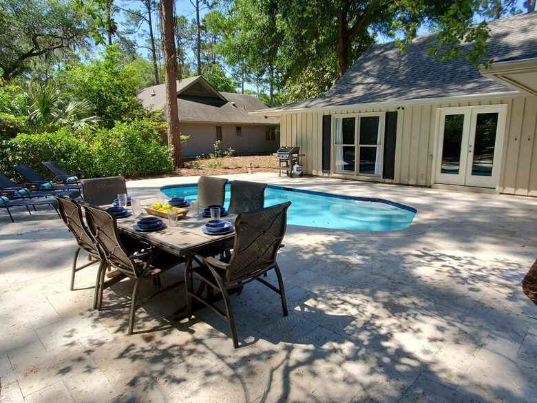 Old Military Road Retreat | Walk to 5th Hole on Harbour Town Golf Links - Hilton Head Island, South Carolina