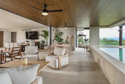 Casa Corpeteña | Unobstructed Pacific and Bay Views | Includes Golf Cart - Valle de Banderas, Mexico