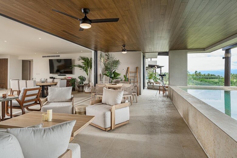 Casa Corpeteña | Unobstructed Pacific and Bay Views | Includes Golf Cart - Valle de Banderas, Mexico