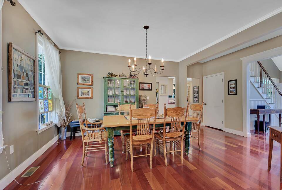 DINING ROOM (TABLE LEAVES AVAILABLE)