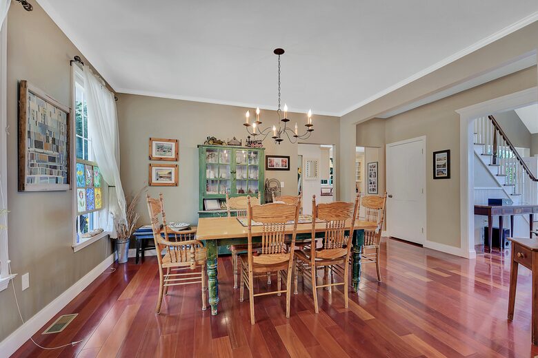 DINING ROOM (TABLE LEAVES AVAILABLE)