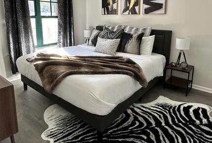 Master Bedroom with King Size Bed