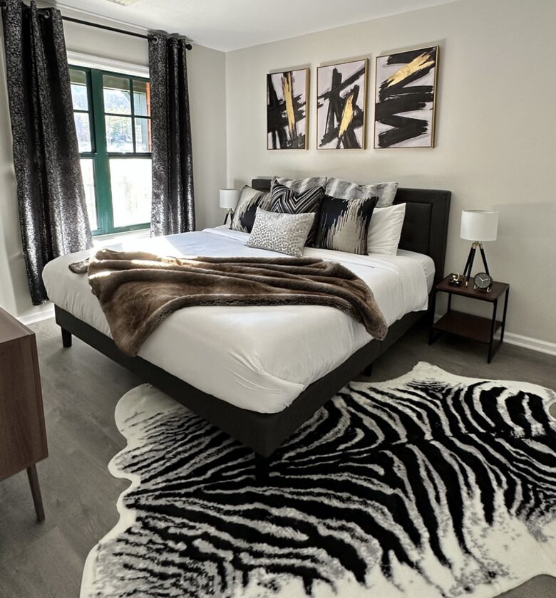 Master Bedroom with King Size Bed