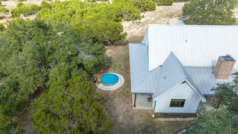 12 Acre Designer Farmhouse | TX Hill Country - Stonewall, Texas