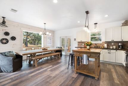 12 Acre Designer Farmhouse | TX Hill Country - Stonewall, Texas