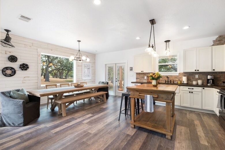 12 Acre Designer Farmhouse | TX Hill Country - Stonewall, Texas