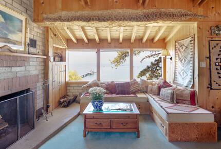 Charming "Old Tahoe" Cabin on a Private Beach - Tahoe Vista, California