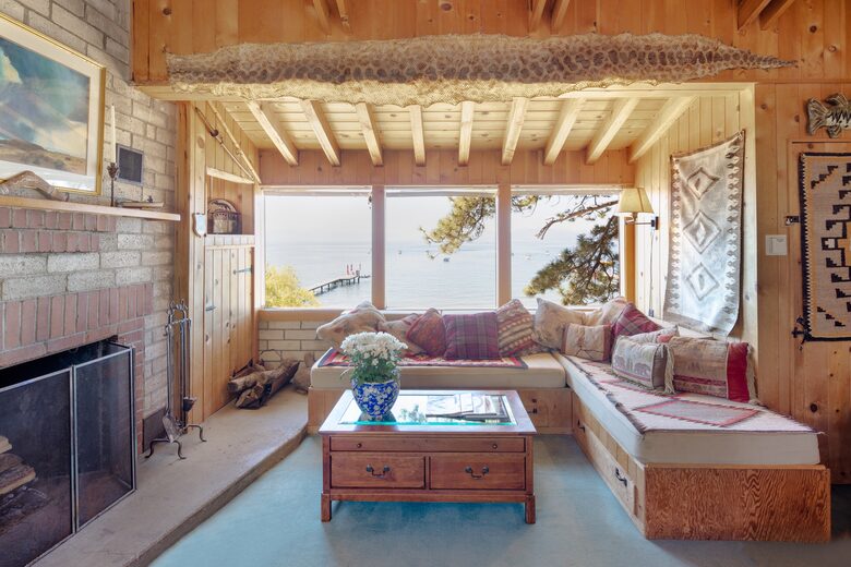 Charming "Old Tahoe" Cabin on a Private Beach - Tahoe Vista, California