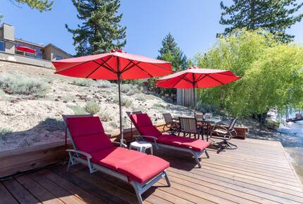 Charming "Old Tahoe" Cabin on a Private Beach - Tahoe Vista, California