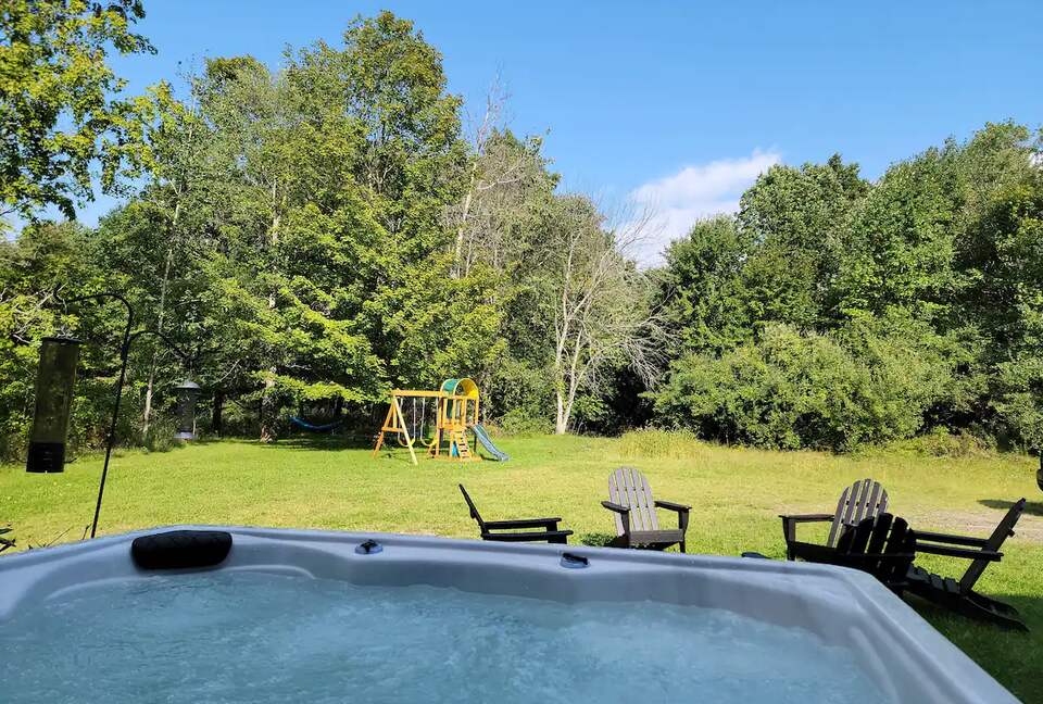 Peaceful Country Home | 2 Acres with a Firepit, Hot Tub, and Pond - Ghent, New York