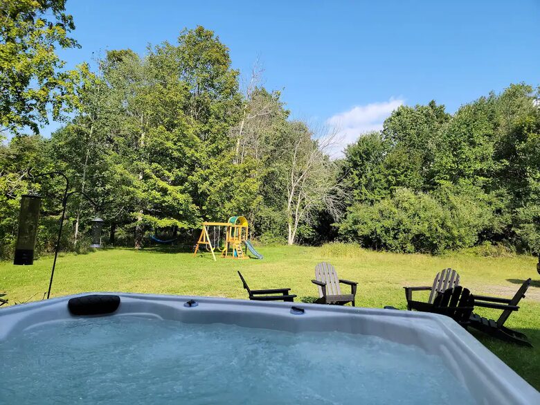 Peaceful Country Home | 2 Acres with a Firepit, Hot Tub, and Pond - Ghent, New York