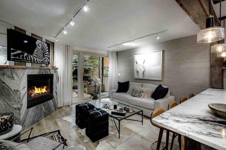 Chic Aspen Jewel Box by the Gondola - Aspen, Colorado