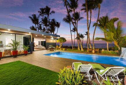 Malulani Villa | Oceanfront with Pool/Spa & Pickleball - Kamuela, Hawaii