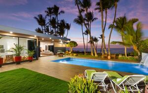 Malulani Villa | Oceanfront with Pool/Spa & Pickleball - Kamuela, Hawaii