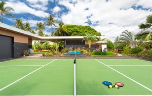 Malulani Villa | Oceanfront with Pool/Spa & Pickleball - Kamuela, Hawaii