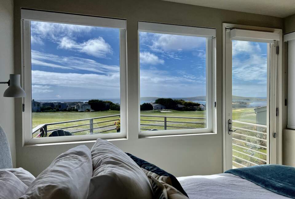 Beach-Ocean-Bay Panoramic View Golf Course Home - Bodega Bay, California