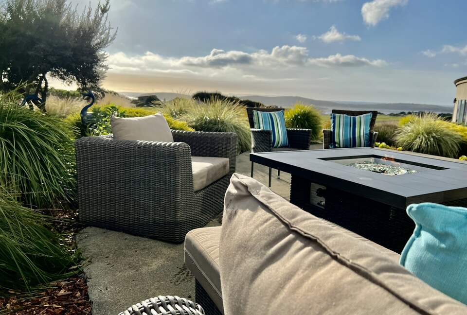 Beach-Ocean-Bay Panoramic View Golf Course Home - Bodega Bay, California