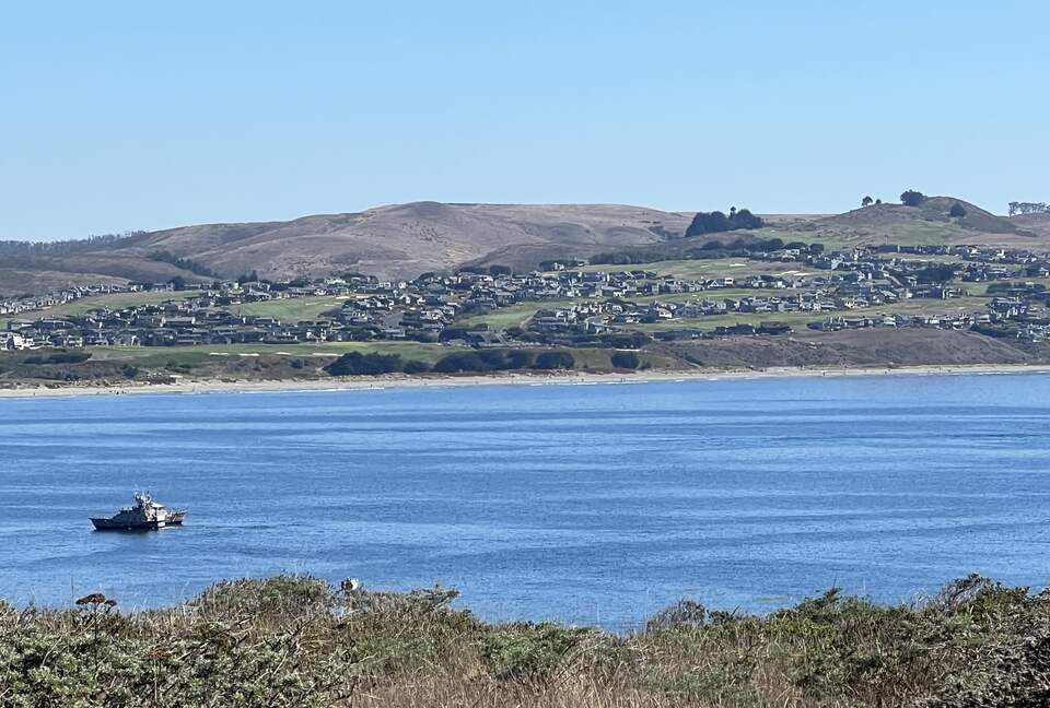 Beach-Ocean-Bay Panoramic View Golf Course Home - Bodega Bay, California