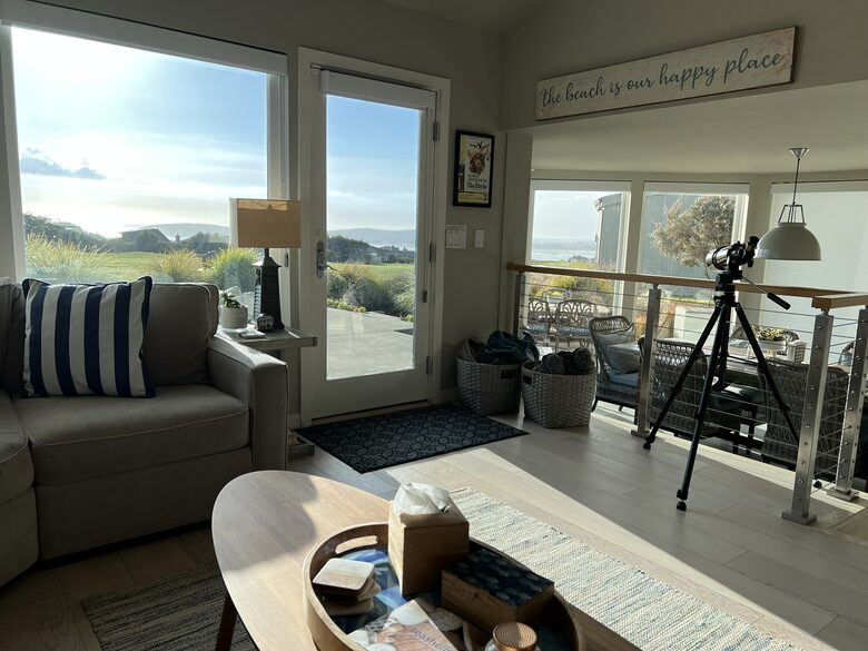 Beach-Ocean-Bay Panoramic View Golf Course Home - Bodega Bay, California