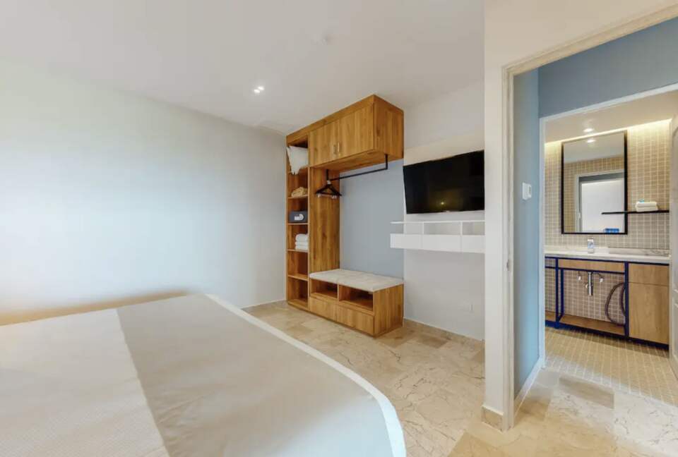 Singular Dreams Modern Beach Condo | Ocean-view with roof deck, pool, & private balcony - walk to beach - Playa del Carmen, Mexico