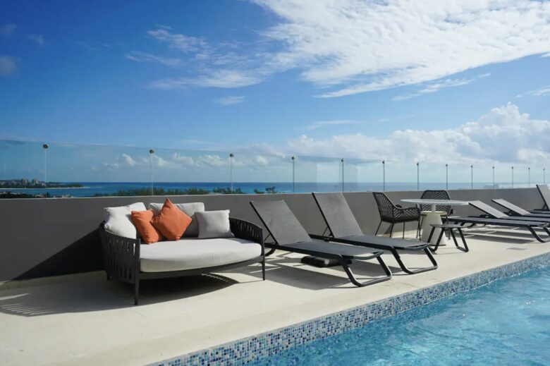 Singular Dreams Modern Beach Condo | Ocean-view with roof deck, pool, & private balcony - walk to beach - Playa del Carmen, Mexico