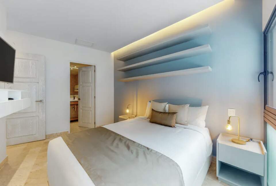 Singular Dreams Modern Beach Condo | Ocean-view with roof deck, pool, & private balcony - walk to beach - Playa del Carmen, Mexico