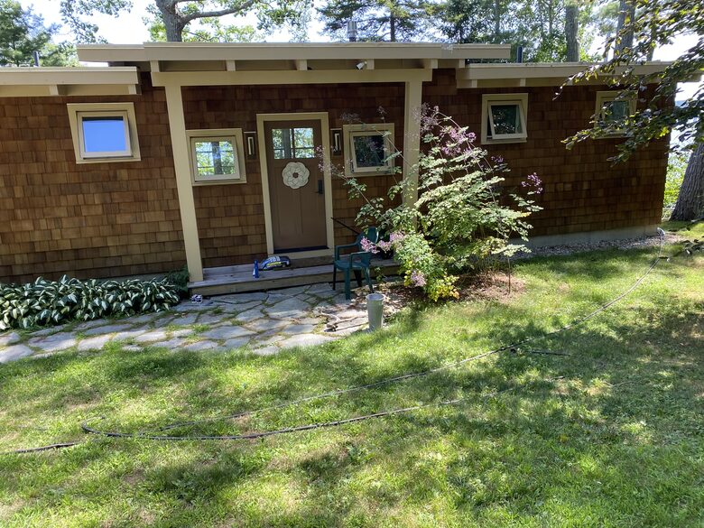 Front of main cottage