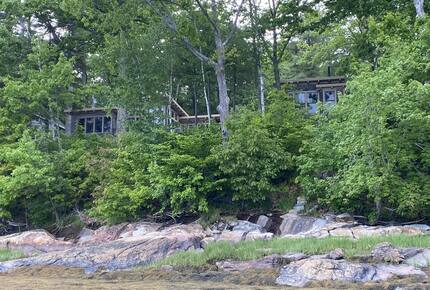 View of the cottages from White's Cove.
