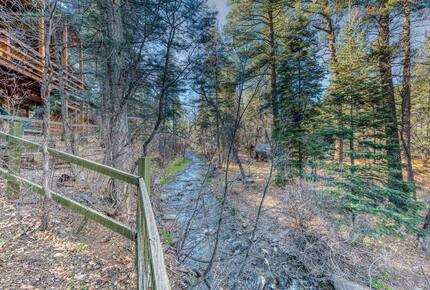 Riverbank Swank | Rustic Luxury Cabin with Hot Tub - Ruidoso, New Mexico