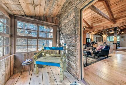 Riverbank Swank | Rustic Luxury Cabin with Hot Tub - Ruidoso, New Mexico