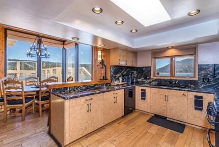 The Point | Lakefront Retreat with private beach and deep water dock - Big Bear Lake, California