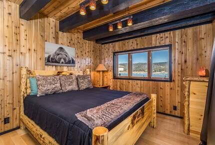 The Point | Lakefront Retreat with private beach and deep water dock - Big Bear Lake, California
