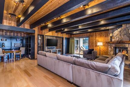 The Point | Lakefront Retreat with private beach and deep water dock - Big Bear Lake, California