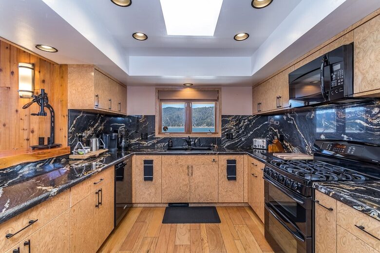 The Point | Lakefront Retreat with private beach and deep water dock - Big Bear Lake, California