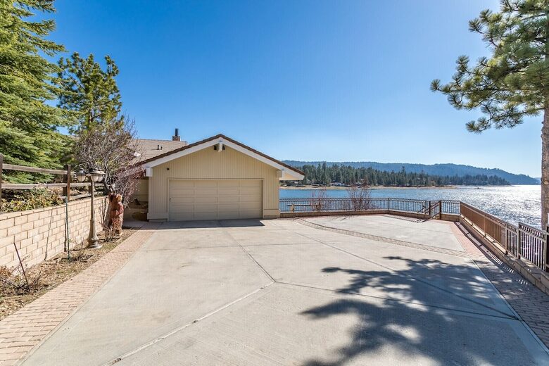 The Point | Lakefront Retreat with private beach and deep water dock - Big Bear Lake, California