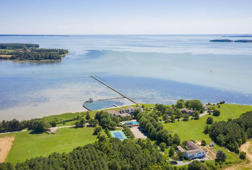 Cedar Cove Retreat | 13 Bedrooms Waterfront Estate with, Pool, Gym, and more - St. Michaels, Maryland