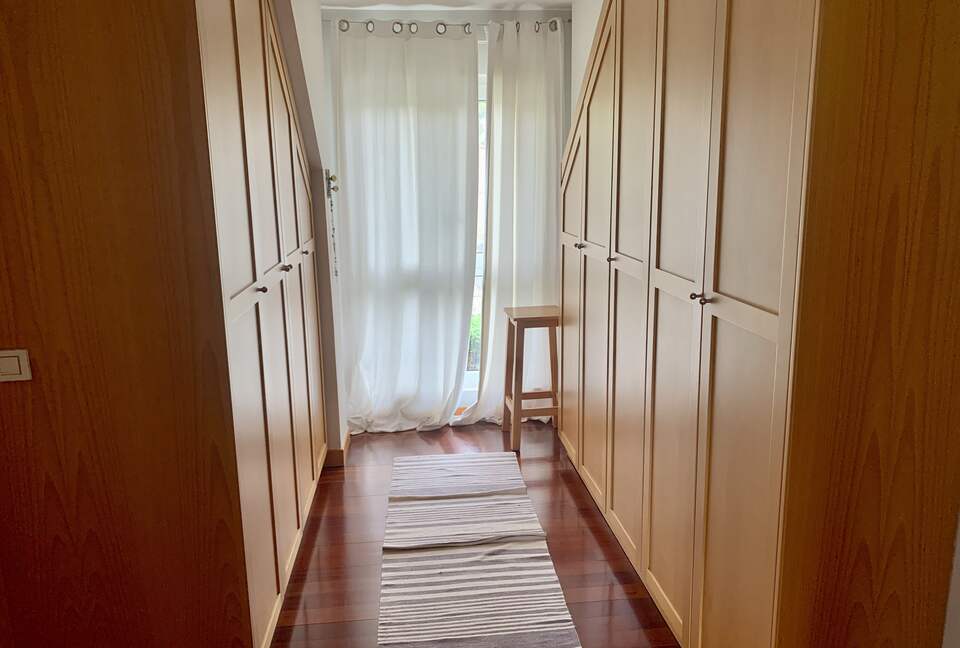 Dressing room, attached to Master Bedroom and Master Bathroom