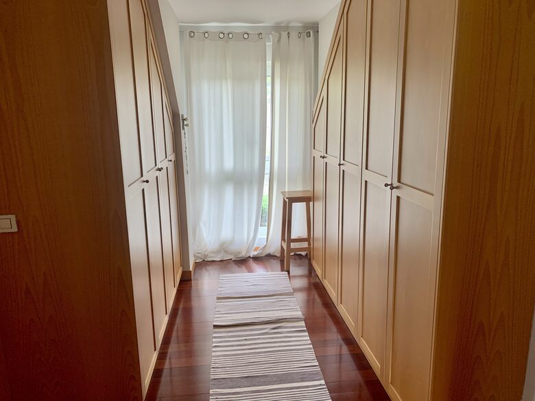 Dressing room, attached to Master Bedroom and Master Bathroom