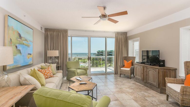St. Simons Grand #321 | Oceanfront Condo with Balcony, Swimming Pool and Boardwalk to Beach - St Simons, Georgia