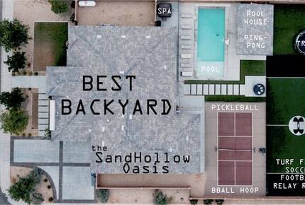 Modern Family-Friendly House | Fun Backyard Private Pool & Pickleball - Hurricane, Utah