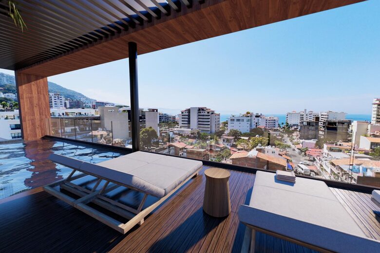 New D'esire | With Romantic Zone, Gym, Rooftop Pool - Emiliano Zapata, C.P. Puerto Vallarta, Mexico